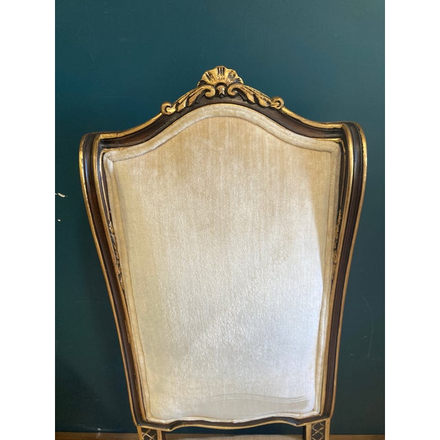 Vintage Gilt Chinoiserie Campaign Desk & Chair Set of 2 by Union National Furniture For Sale - Image 16 of 18