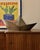 Modern silver-plated paper boat sculpture Designed by Aldo Cibic for Paola C. Italy 1980s Silverplated brass, hand-crafted...