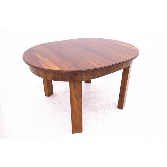 Vintage Polish Art Deco Table, 1940s For Sale - Image 4 of 10
