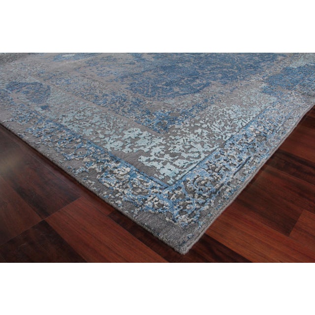 The beauty is in the detailing for the Jordan rug. Hand knotted with a luxurious blend of wool and bamboo silk, the bold...