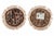 1970s Small Middle Eastern Round Rugs, 1970s, Set of 3 For Sale - Image 5 of 10
