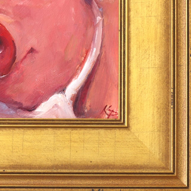 Sooey - Original Contemporary Figurative Animal Painting on Canvas by Kyle Paliotto For Sale - Image 4 of 9