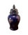 Beautiful and Classic ceramic Ginger jar in stunning cobalt Blue glaze. Perfect for an entrance or side table! Excellent...