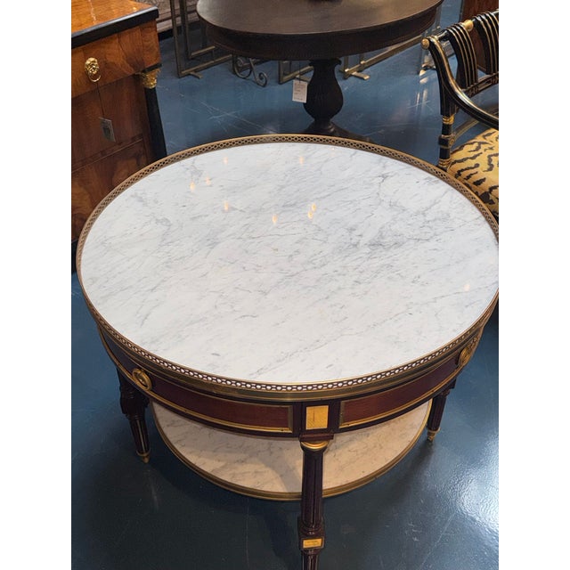 French Louis XVI Mahogany Center Table For Sale In Dallas - Image 6 of 8