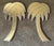Vintage Mid Century Modern Pair of Palm Tree Wall Mirrors For Sale - Image 4 of 5