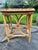 Vintage Wicker Rattan End / Drinks Table Mid 20th Century For Sale - Image 4 of 14