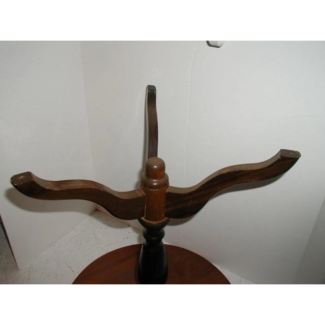 Add timeless European elegance to your space with this Vintage Mid-Century Modern Italian Marquetry Side Table,...