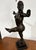 For your consideration is a striking, heavy hot-cast bronze sculpture depicting a full-figured ballerina balanced on one...