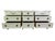 Vintage American of Martinsville Off-White Lacquered Triple Dresser With Original Brass Hardware For Sale In Los Angeles - Image 6 of 17