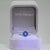 Modern 4.1Ct Star Sapphire Ring With Natural Diamond Accents: Solid 14k Gold, Size 6.75 For Sale - Image 3 of 8