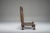 Early 20th Century Handmade Low Cedar Chair, Nuristan, 1890s For Sale - Image 13 of 14