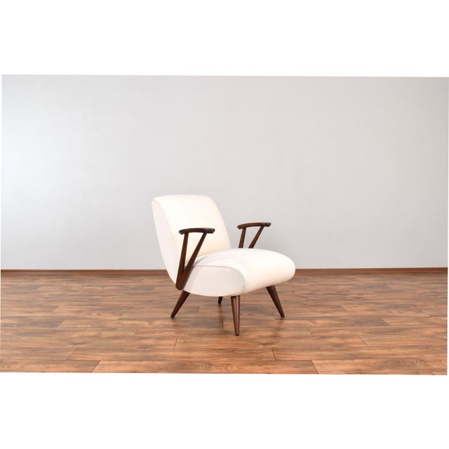 Beige Mid-Century Modern Polish Lounge Chairs, 1960s, Set of 2 For Sale - Image 8 of 18