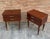 Vintage Wood Nightstands, 1970s, Set of 2 For Sale - Image 16 of 18