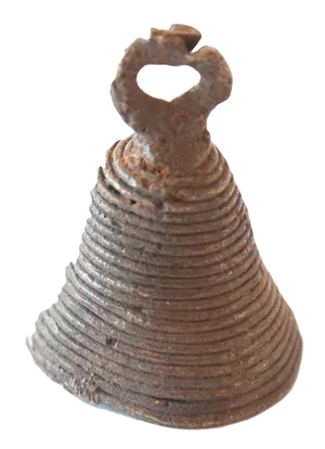 Vintage African Bronze Bell