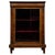 19th Century Victorian English Walnut Pier Cabinet Vitrine For Sale - Image 11 of 11