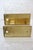 Metal Glass and Brass Wall Lights by Carl Fagerlund for Orrefors, 1960s, Set of 2 For Sale - Image 7 of 18
