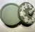 Early 20th Century Vintage Round Wedgwood Porcelain Grapevine Box Sage Green For Sale - Image 5 of 8