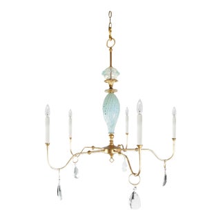 Custom Vintage Murano Chandelier For Sale