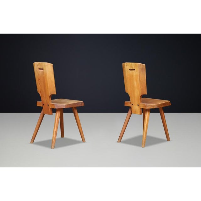 S28 Dining Chair in Elm from Pierre Chapo, France, 1972 For Sale - Image 12 of 16