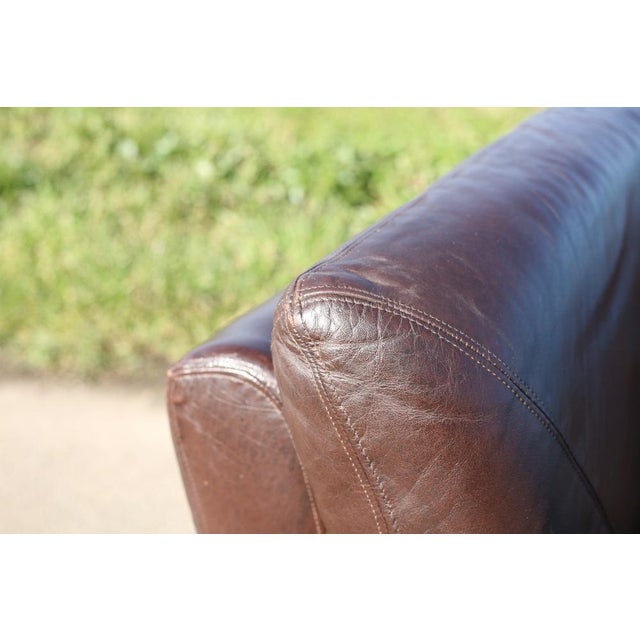 Modular Sofa in Leather, 1970, Set of 3 For Sale - Image 17 of 18