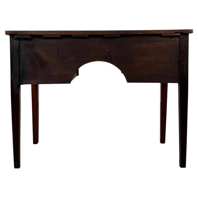 Gold 18th Century Georgian Mahogany Writing Table For Sale - Image 8 of 12
