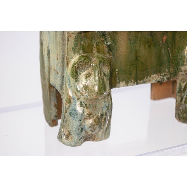 Han Dynasty Green Glazed House (Mingqi), Han Period, 220 Ce For Sale - Image 4 of 7
