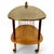 Mid-Century Modern Scandinavian Kidney-Shaped Wooden Bar Cart Serving Trolley, 1960s For Sale - Image 12 of 17