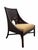 Early 21st Century Mid-Century Modern Barbara Barry for McGuire Caned Petite Lounge Chairs - A Pair For Sale - Image 5 of 9