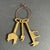 Vintage Brass Decorative Skeleton Keys I don't have much info on these, just thought they would be fun as decor. One key...
