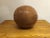 Beige Vintage Leather 3kg Medicine Ball, 1930s For Sale - Image 8 of 9