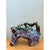 Contemporary Vintage Sinwah Pottery Faux Bois Cache Pot For Sale - Image 3 of 12