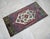 1970s Hand Knotted Turkish Small Rug Purple Accent Rug - 20'' X 39'' For Sale - Image 12 of 13