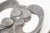 Silver Vintage Brutalist Door Handles in Cast Aluminium, 1970s, Set of 2 For Sale - Image 8 of 9