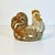 Farmhouse 1985 Vintage Arts & Crafts Americana Farmhouse Folk Art Ceramic Hen on Nest Covered Tureen For Sale - Image 3 of 13