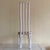 Italian White Bamboo Chairs, 1970s, Set of 6 For Sale - Image 17 of 18
