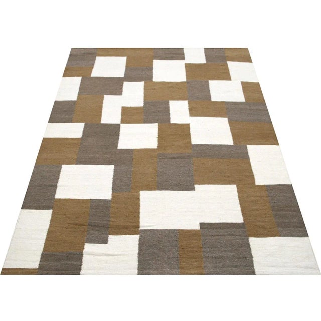 1960s Egyptian Kilim For Sale - Image 4 of 4