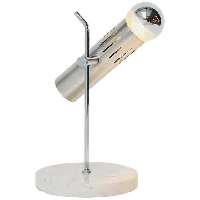 A4 Table Lamp attributed to Alain Richard, France, 1958 For Sale - Image 9 of 9