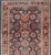Early 20th Century Antique Persian Tabriz Gallery Rug With Large Scale Florals in Medium Blue Field For Sale - Image 5 of 14