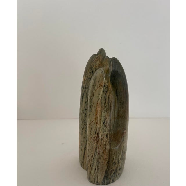 Mid-Century Modern Hand Carved Stone Sculpture For Sale - Image 3 of 5
