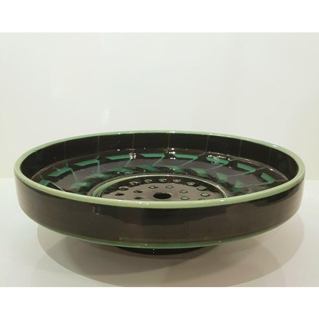 Fruit Bowl with Sieve by Hedwig Bollhagen, 1950s, Set of 2, in Good conditions. Designed 1920 to 1949 This piece has an...