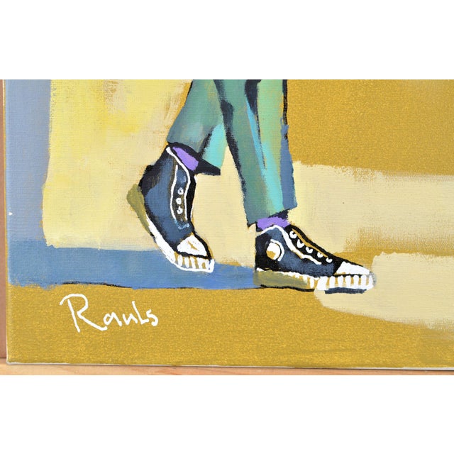 Rauls Zitmanis, Two Solitudes, 2011, Acrylic Painting on Canvas, in Very Good conditions. Designed from 2000 This piece...