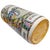 Vintage Hand-Painted Chinoiserie Rose Medallion Floral Umbrella Stand For Sale - Image 11 of 11