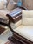 Circa 1830 American Empire Flame Mahogany Scroll Arm Sofa For Sale - Image 4 of 11