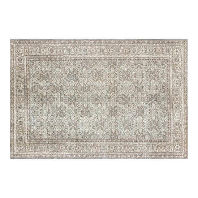 1940s Persian Tabriz Rug For Sale