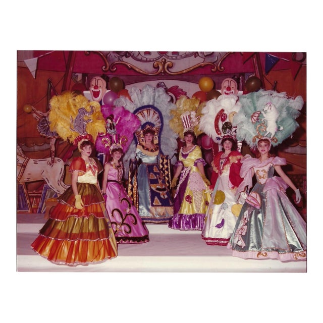 1970s Mardi Gras Krewe Court Photograph For Sale