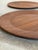 Teak Plates Set of 4 Danish Mid-Century Modern Vintage For Sale - Image 9 of 13