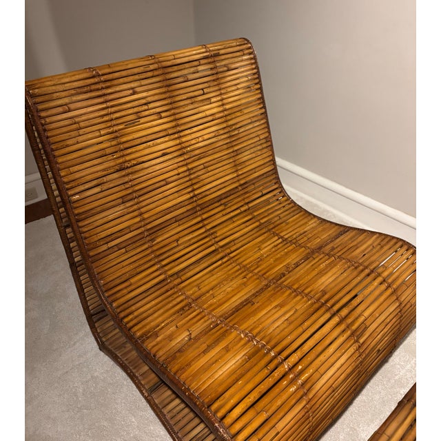 1960s 1960s ‘Wave’ Lounge Chair by Danny Ho Fong for TropiCal For Sale - Image 5 of 8