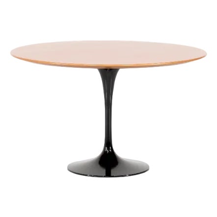 Wooden Tulip Table by Eero Saarinen for Knoll Studio, USA, 1958 For Sale