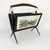 Mid-Century Italian Magazine Rack in Ico Parisi Style For Sale - Image 3 of 18
