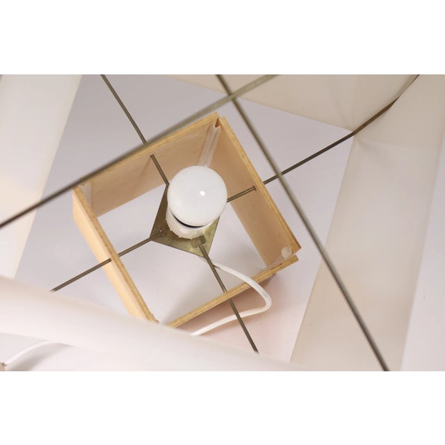 Mid-Century Minimal Bali Table Lamp by Bruno Munari for Danese Milano, 1958 For Sale - Image 10 of 11